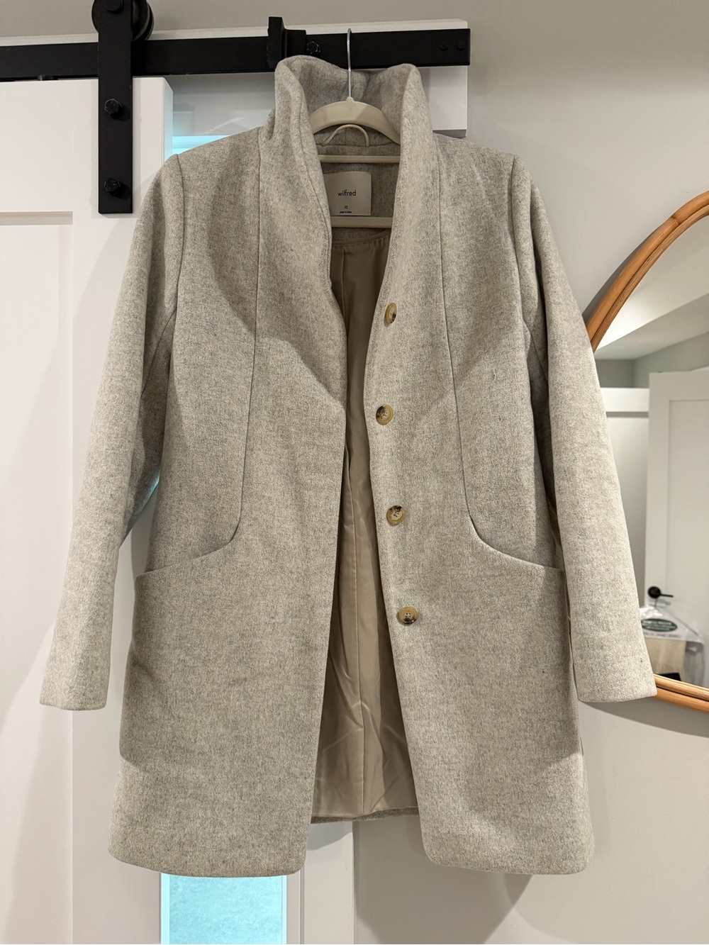 Aritzia the cocoon coat